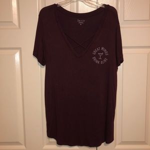 “Great Minds Drink Alike” Tee - Sz XL